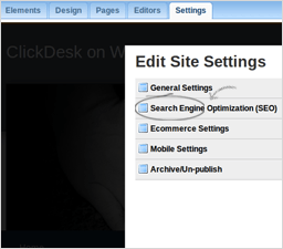 setting chat panel weebly