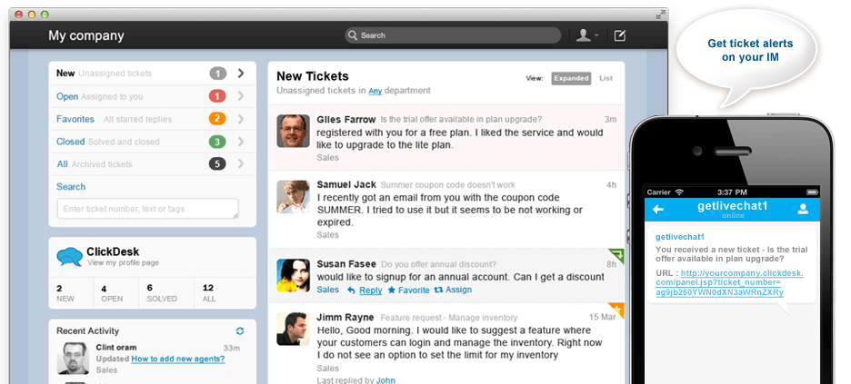 Help desk software