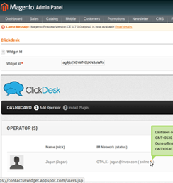 Magento live chat features