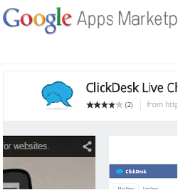 Google live chat app