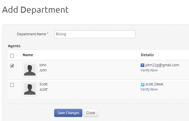 Create department CS Cart