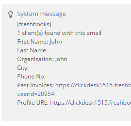 Past invoice freshbooks